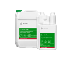 Απολυμαντικό επιφανειών Quatrodes Forte 5lt συμπυκνωμένο | Απολύμανση & Καθαρισμός επιφανειών και δαπέδων - ταχείας δράσης στο Paterakis Medical Group