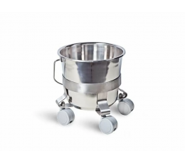 Κάδος ανοξείδωτος σε τροχήλατη βάση | Χειρουργικά αναλώσιμα - Χειρουργικά σκεύη στο Paterakis Medical Group