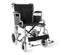 Αμαξίδιο μεταφοράς "Attendant Brakes" 43cm (09-2-135) | Αναπηρικά Αμαξίδια Απλού Τύπου με μεσαίες πίσω ροδες στο Paterakis Medical Group