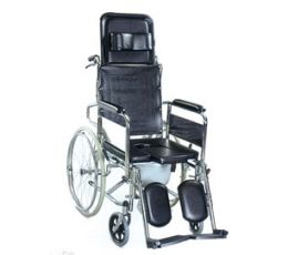 Αμαξίδιο με ανακλινόμενη πλάτη & WC 09-2-138 | Αναπηρικά Αμαξίδια Ειδικού Τύπου στο Paterakis Medical Group
