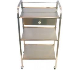 Τραπέζι Inox με 3 ράφια λαμαρίνα Inox | Τραπέζια Νοσηλείας στο Paterakis Medical Group