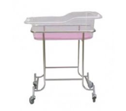 Κουνάκι νεογνών Inox τροχήλατο | Τραπέζια Νοσηλείας στο Paterakis Medical Group