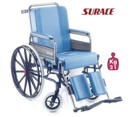 Αναπηρικό αμαξίδιο GRAZIA 787 με WC / 43cm (2407870) | Αναπηρικά Αμαξίδια Ειδικού Τύπου στο Paterakis Medical Group