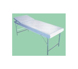 Κρεβάτι βαρέως τύπου με σπαστά χρώμιο πόδια T2S2 ( Λευκό ) | Εξεταστικά Κρεβάτια στο Paterakis Medical Group