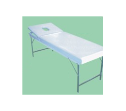 Κρεβάτι βαρέως τύπου με σπαστά χρώμιο πόδια T3S2 ( Λευκό ) | Εξεταστικά Κρεβάτια στο Paterakis Medical Group