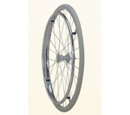 Οπίσθιος Τροχός Ακτινωτός Συμπαγής | Ανταλλακτικά Αναπηρικών Aμαξιδίων στο Paterakis Medical Group