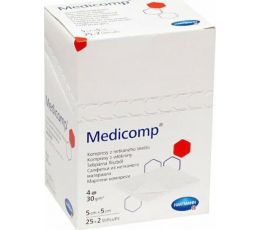 Επίθεμα non-woven Medicomp (πακ.100τμχ) | Γάζες στο Paterakis Medical Group