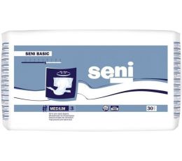 ΠΑΝΑ ΕΝΗΛΙΚΩΝ SENI BASIC MEDIUM No2 120τεμ | Πάνες ακράτειας στο Paterakis Medical Group