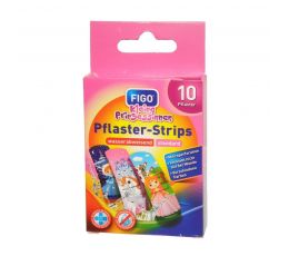 Επιθέματα Αυτοκόλλητα Μικροτραυμάτων STRIPS PRINCESS 10τεμ REF10030 | Επίδεσμοι - Ταινίες στο Paterakis Medical Group
