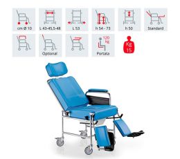 ΑΝΑΠΗΡΙΚΟ ΑΜΑΞΙΔΙΟ ALLEGRA 1 ΜΙΚΡΕΣ ΡΟΔΕΣ + WC SURACE | Αναπηρικά Αμαξίδια Απλού Τύπου με WC στο Paterakis Medical Group