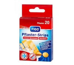 Επιθέματα Αυτοκόλλητα Μικροτραυμάτων ΔΙΑΦΑΝΑ STRIPS STANDARD 20τεμ REF 10002 | Επίδεσμοι - Ταινίες στο Paterakis Medical Group