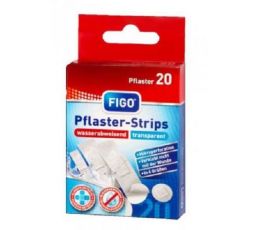 Επιθέματα Αυτοκόλλητα Μικροτραυμάτων ΔΙΑΦΑΝΑ STRIPS TRANSPARENT 20τεμ REF 10003 | Επίδεσμοι - Ταινίες στο Paterakis Medical Group