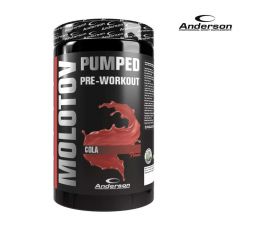 MOLOTOV PUMPED PRE-WORKOUT 600G COLA | Ενεργειακά Είδη στο Paterakis Medical Group