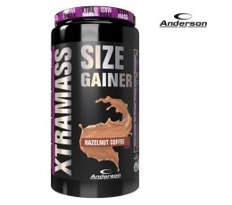 ANDERSON XTRA MASS SIZE GAINER HUZELNUT COFEE 1100GR | Πρωτεΐνες Όγκου στο Paterakis Medical Group