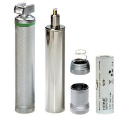 Λαβή Λαρυγγοσκοπίων Heine Standard F.O με Επαναφορτιζόμενες Μπαταρίες Ιόντων Λιθίου | Λαρυγγοσκόπια στο Paterakis Medical Group