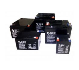 Μπαταρία SEC EV Μολύβδου VRLA (AGM) 12V 5.0Ah | Γερανοί ανύψωσης στο Paterakis Medical Group