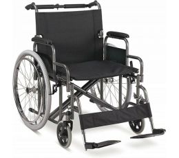 Αμαξίδιο Bariatric Steel 09-2-100 | Αναπηρικά Αμαξίδια Απλού Τύπου με μεγάλες πίσω ρόδες στο Paterakis Medical Group