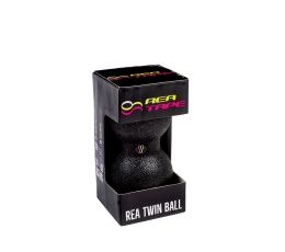 Rea Ball twin Μπάλα Μασάζ [16x8cm] - Μαύρη | Μπάλες - μπαλάκια εκγύμνασης στο Paterakis Medical Group