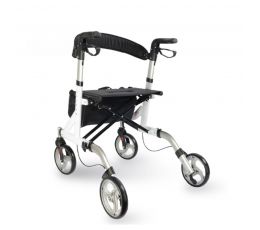 Περιπατητήρας ενηλίκων Rollator αλουμινίου - Λευκό MB.W0001 | Rollator στο Paterakis Medical Group
