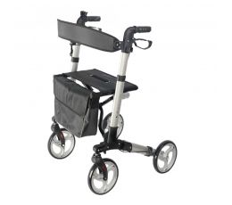 Περιπατητήρας ενηλίκων Rollator αλουμινίου – Ασημί | Rollator στο Paterakis Medical Group