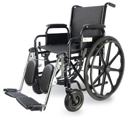 Χειροκίνητο Αναπηρικό Αμαξίδιο Medical Brace MB.W2008 Συμπαγείς | Αναπηρικά Αμαξίδια Απλού Τύπου με μεγάλες πίσω ρόδες στο Paterakis Medical Group