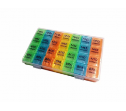 Θήκη χαπιών 7 ημερών MONDO | Βοηθήματα Καθημερινότητας στο Paterakis Medical Group