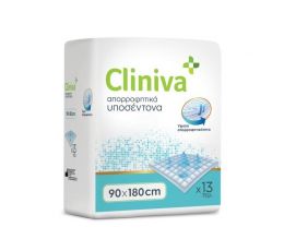 Υποσέντονα ακράτειας 90x180cm Cliniva - 13τμχ | Υπόσεντονα - Επιστρώματα στο Paterakis Medical Group