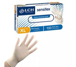 Γάντια latex χωρίς πούδρα – λευκό 1000 τεμ | Εξεταστικά Γάντια στο Paterakis Medical Group
