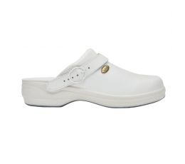 Scholl Professional New Bonus Unpunched Ανατομικά Σαμπό White | Ορθοπεδικά Υποδήματα - Σαμπώ στο Paterakis Medical Group