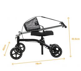 Περιπατητήρας Rollator με Υποστήριξη Γόνατος STROLLY | Rollator στο Paterakis Medical Group