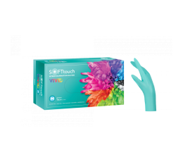 Soft Touch Vivid Γάντια Νιτριλίου - Πράσινο 1000τεμ | Εξεταστικά Γάντια στο Paterakis Medical Group