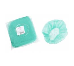Σκούφια non woven δετή πράσινη 100τεμ | Προϊόντα ιματισμού στο Paterakis Medical Group