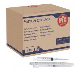 Σύριγγες 5cc G-21 Κουμπωτή 100τεμ | Σύριγγες - Βελόνες στο Paterakis Medical Group