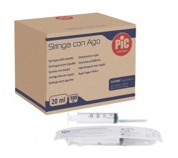 Σύριγγες Pic 20cc G-21 Κουμπωτή 100τεμ | Σύριγγες - Βελόνες στο Paterakis Medical Group