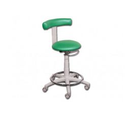 Τροχήλατο Σκαμπό Ιατρείου με Πλάτη & Στεφάνη | Σκαμπό στο Paterakis Medical Group