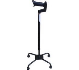 Μπαστούνι Τετράποδο με ευθύ χέρι 0806510 | Τρίποδα - τετράποδα στο Paterakis Medical Group