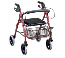 Rollator AC-330 - Μπορντώ | Rollator στο Paterakis Medical Group
