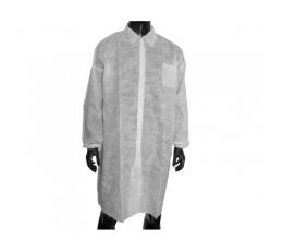 Ρόμπα επισκεπτών Non-Woven με κουμπιά (Labcoat) 10τεμ | Προϊόντα ιματισμού στο Paterakis Medical Group