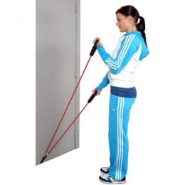 Τροχαλία Ασκήσεων Με Ελαστικό Σωλήνα (κόκκινο - μεσαίο) | Οργανα - εργαλεία αποκατάστασης στο Paterakis Medical Group