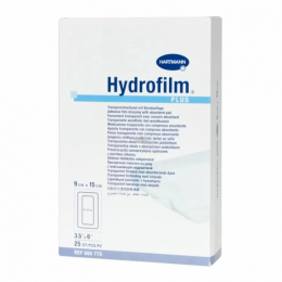 Επίθεμα γάζας αδιάβροχο Hydrofilm 10x20 cm Plus (5τμχ). | Επίδεσμοι - Ταινίες στο Paterakis Medical Group