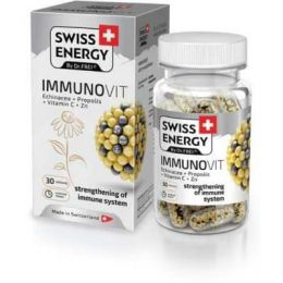 Βιταμίνη Immunovit (30 κάψουλες) SWISS ENERGY | Πολυβιταμίνες στο Paterakis Medical Group
