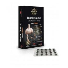 Συμπλήρωμα BLACK GARLIC - VITAMINS B GROUP (20 κάψουλες) SWISS ENERGY | Πολυβιταμίνες στο Paterakis Medical Group