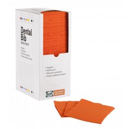 Οδοντιατρική πετσέτα Πορτοκαλί/ 2ply χαρτί + 1ply πλαστικό | Οδοντιατρικά  στο Paterakis Medical Group