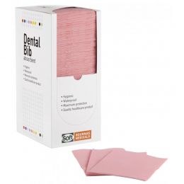 Οδοντιατρική πετσέτα Ροζ/ 2ply χαρτί + 1ply πλαστικό | Οδοντιατρικά  στο Paterakis Medical Group