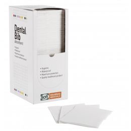 Οδοντιατρική πετσέτα Λευκή   / 2ply χαρτί + 1ply πλαστικό | Οδοντιατρικά  στο Paterakis Medical Group