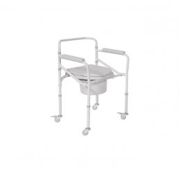 Τουαλέτα Πτυσσόμενη Τροχήλατη Μπεζ 0804456 | Βοηθήματα Μπάνιου - WC στο Paterakis Medical Group