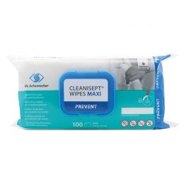 Cleanisept Wipes maxi 20x22cm | Μαντηλάκια απολύμανσης & καθαρισμού επιφανειών στο Paterakis Medical Group