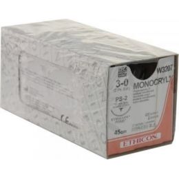Ethicon Monocryl 3/0 Ράμματα Με Βελόνα  1τεμ | Ράμματα στο Paterakis Medical Group