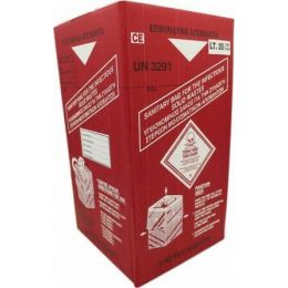 Κουτί μολυσματικών αποβλήτων | Μικροβιολογικά Εργαλεία - Αναλώσιμα στο Paterakis Medical Group