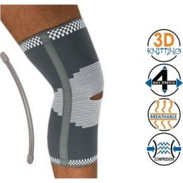 Επιγονατίδα 3D με τρύπα & 2 σπιράλ μπανέλλες | Επιγονατίδες με μπανέλλες στο Paterakis Medical Group